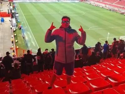 El conmovedor mensaje del hincha de la U. de Chile que cayó al vacío