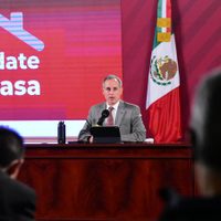 AMLO está en la lista inicial de contactos de Arturo Herrera por covid-19: López-Gatell