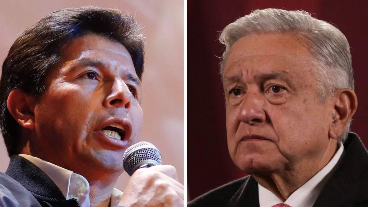 Para AMLO Pedro Castillo sigue siendo presidente
