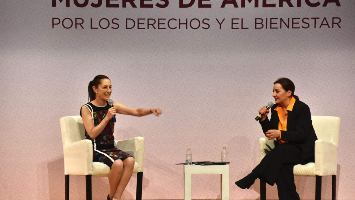 La jefa de gobierno, Claudia Sheinbaum, en entrevista
