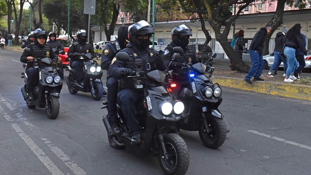 Policías de la CDMX