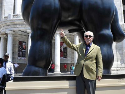 Fernando Botero recibirá homenajes de cuerpo presente en Colombia