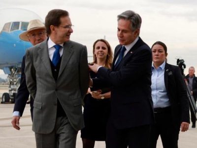 Aterriza en el AIFA la delegación de EU encabezada por Blinken que se reunirá con AMLO