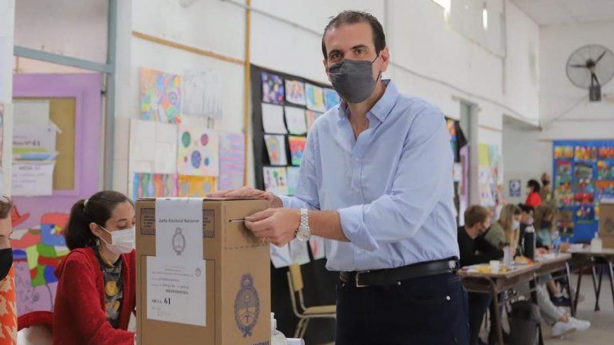 Pablo Cervi, candidato por Cambia Neuquén. Fuente: (Twitter)