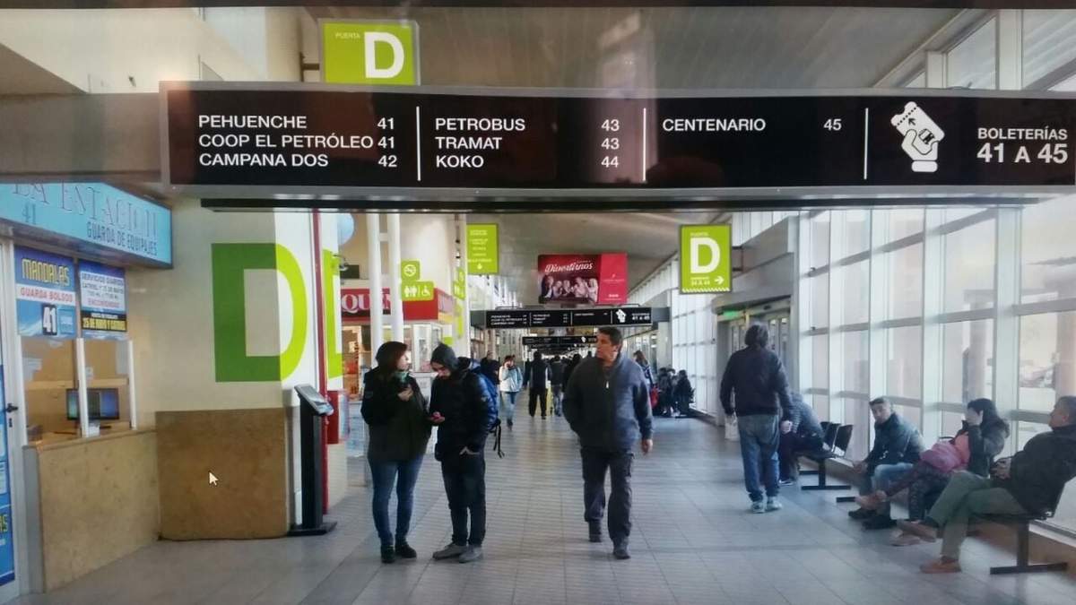 Estación Terminal de Ómnibus de Neuquén. Fuente: (Facebook)