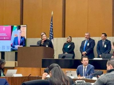 Participa Tamaulipas en reunión plenaria binacional México–Estados Unidos sobre puentes y cruces int