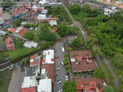 Lluvias dejan 280 viviendas y varios automóviles afectados en siete municipios de Morelos