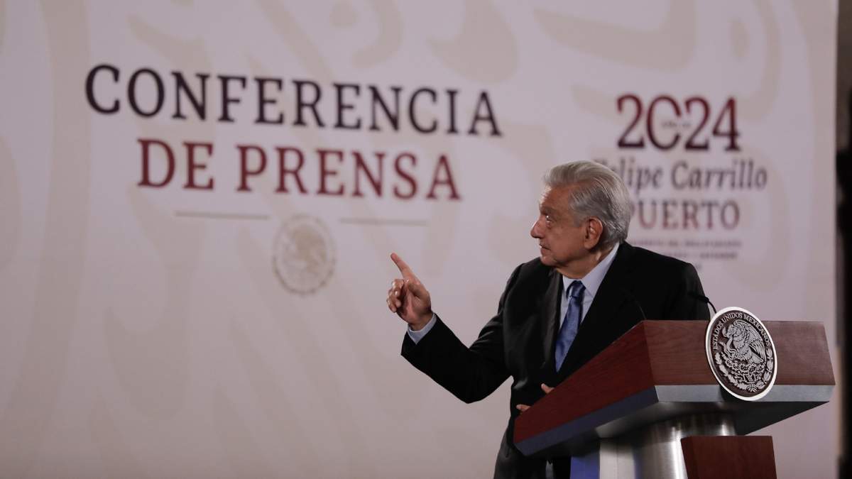 El presidente en Palacio Nacional