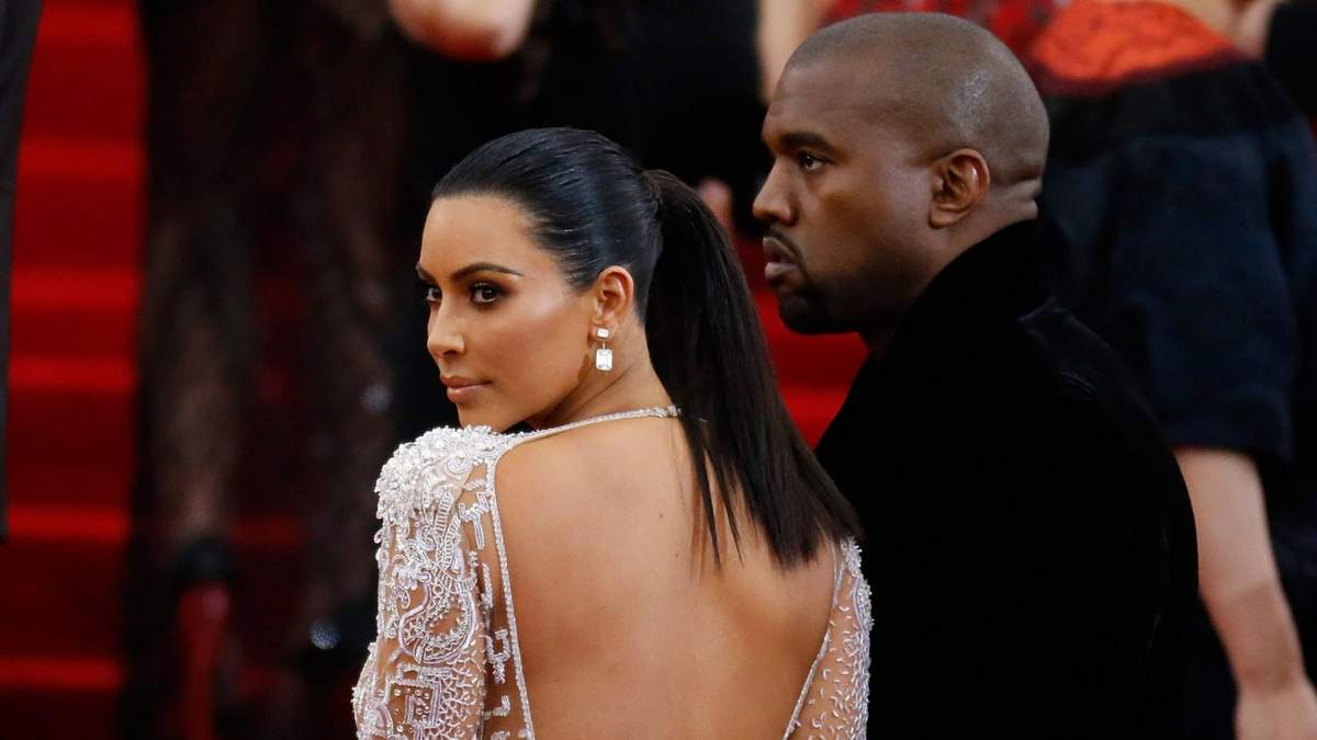Kim Kardashian. Kanye West. Fuente: (Instagram)
