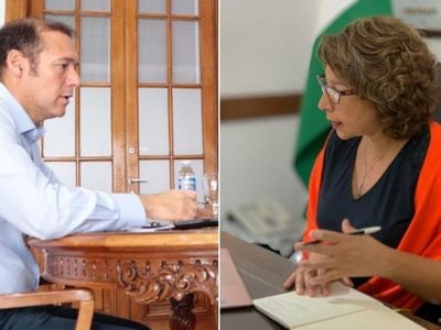 Coronavirus: habrá una videoconferencia entre Gutiérrez y Carreras