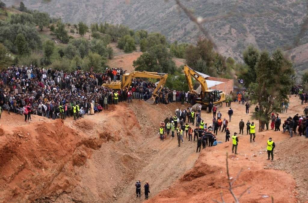 Movilización de rescate a Rayan