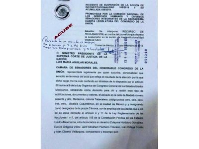 Batres y Monreal impugnan ante la Corte suspensión a la Ley de Remuneraciones