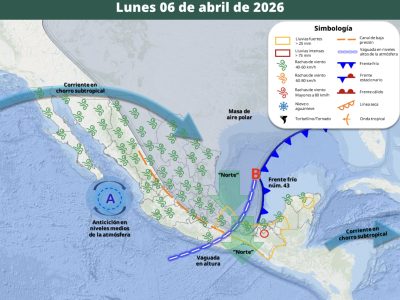 Otra semana de lluvias fuertes, chubascos y granizo: este es el pronóstico de lunes a jueves