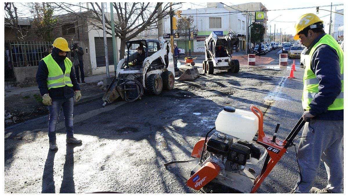 Calles neuquinas. Fuente: (Twitter)