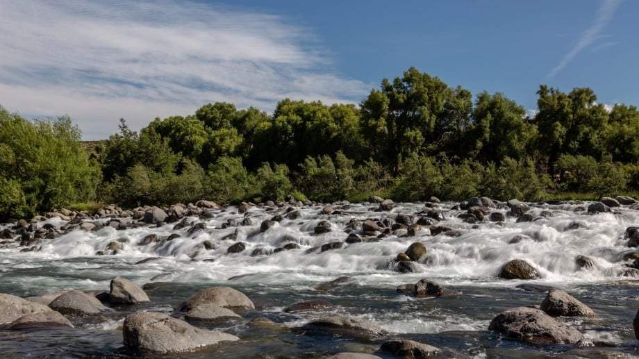 Los rápidos del río Nahueve