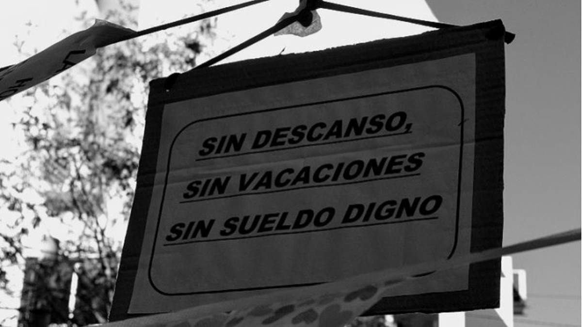 Continúa la crisis de Salud en Neuquén. Fuente: (Twitter)