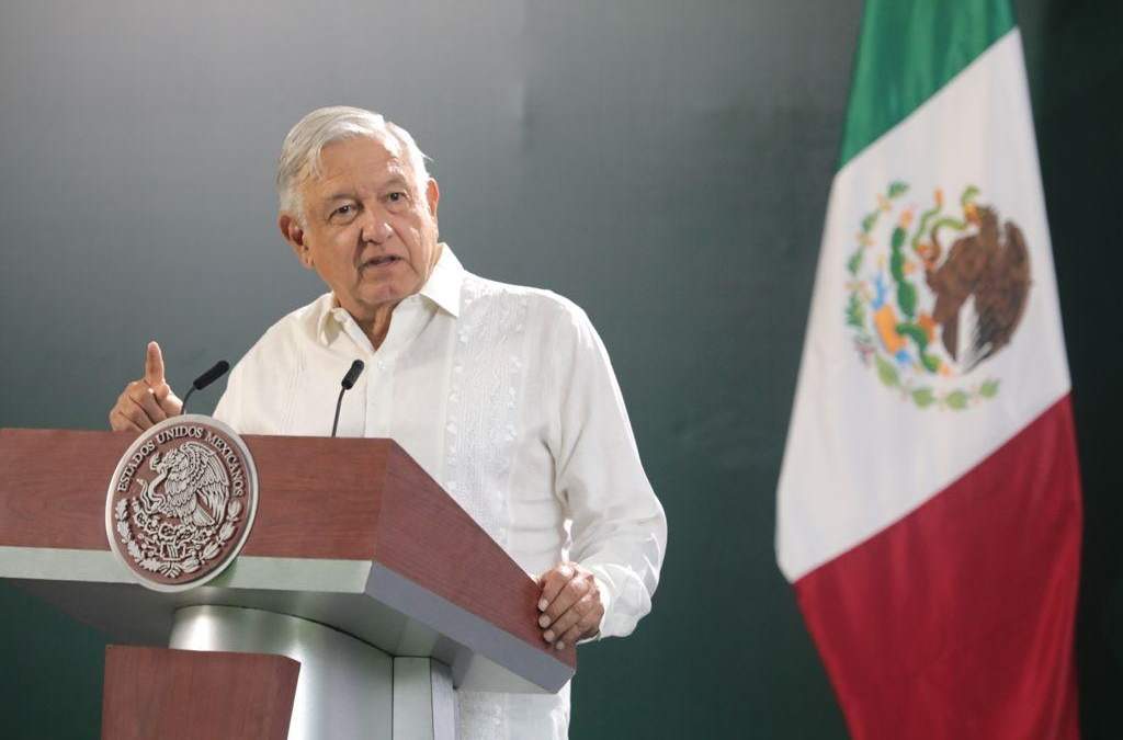 El presidente López Obrador