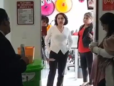Desalojan a empleada embarazada en Notimex; fue por protocolo, dice Sanjuana Martínez  (Video)