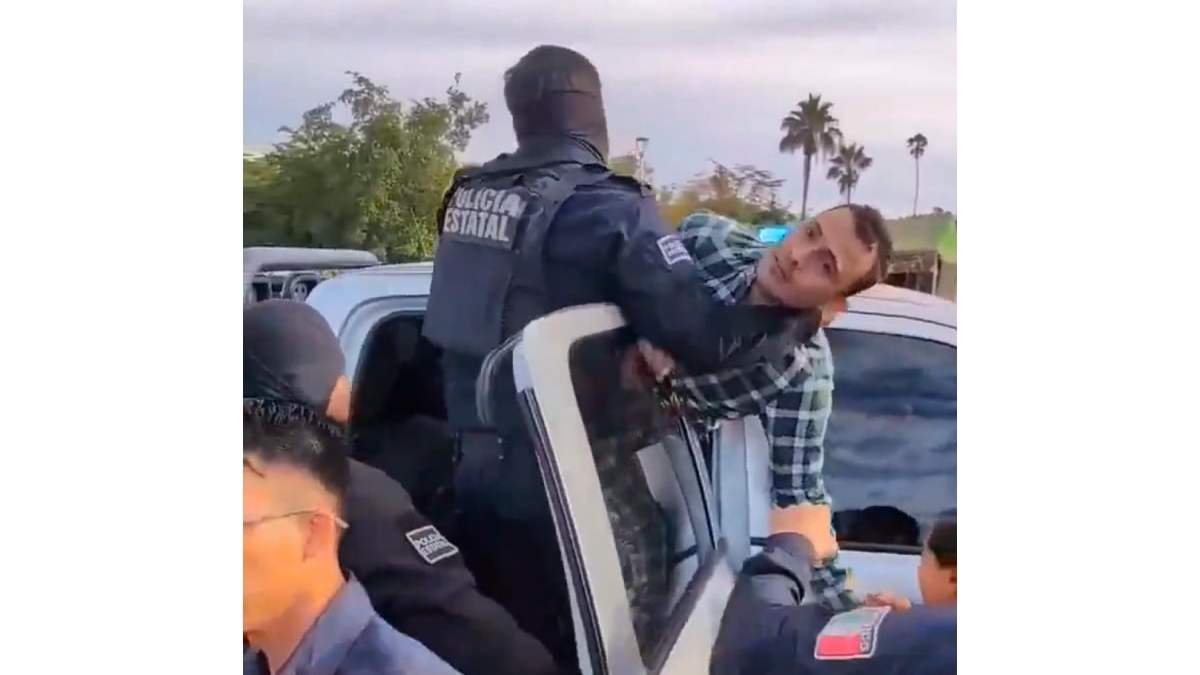 Uno de los detenidos
