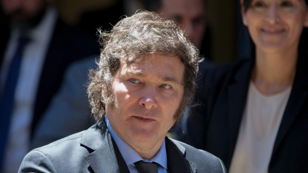 El presidente de Argentina, Javier Milei