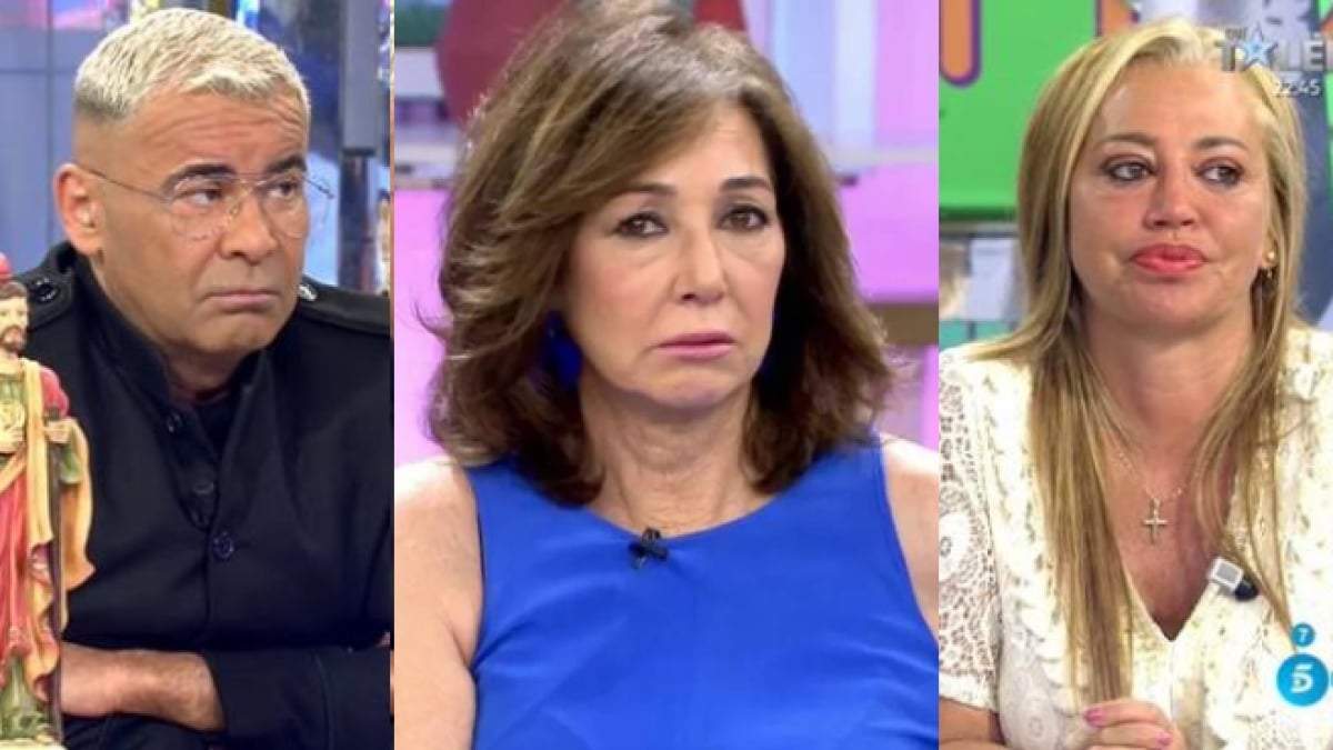 Ana Rosa Quintana, Jorge Javier Vázquez y Belén Esteban. Fuente: (Instagram)