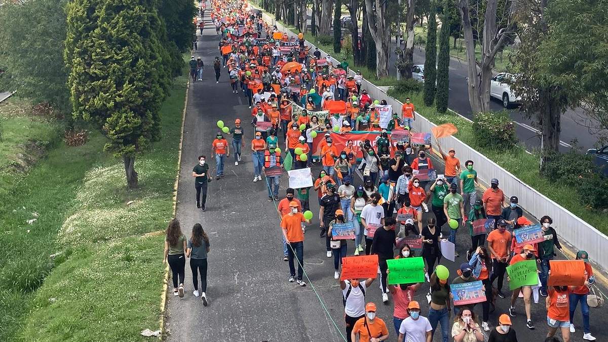 Estudiantes. Temor por la UDLAP