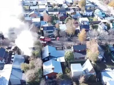Tragedia en Junín de los Andes: un hombre murió tras el incendio de una vivienda barrial