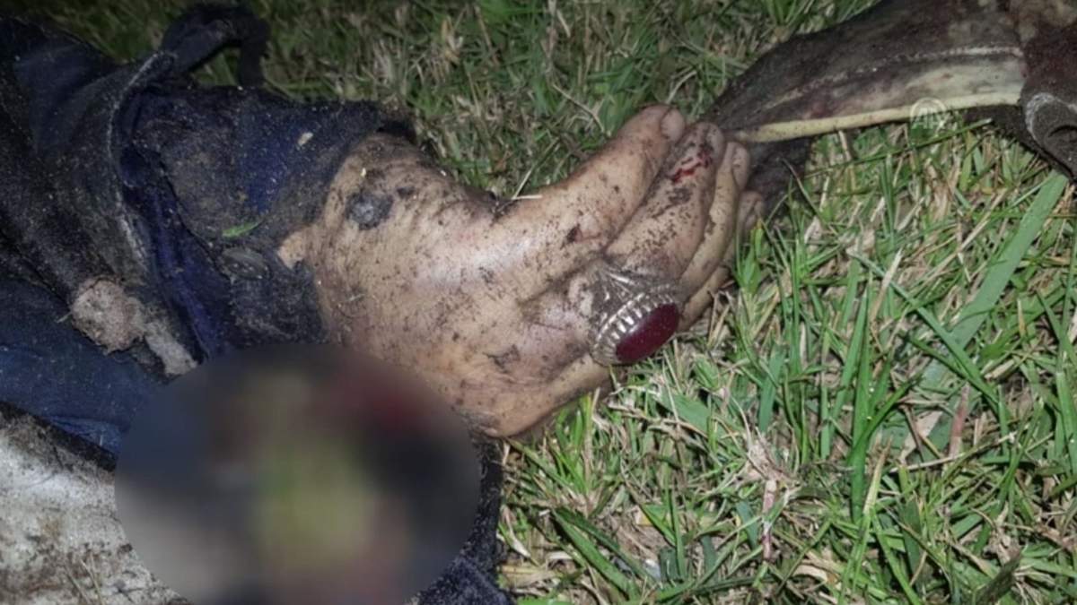 Identificaron a Soleiman por su anillo. Fuente: (Twitter)