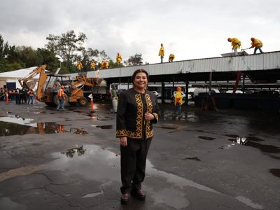 Brugada encabeza construcción de Hospital de la Policía de la Ciudad de México
