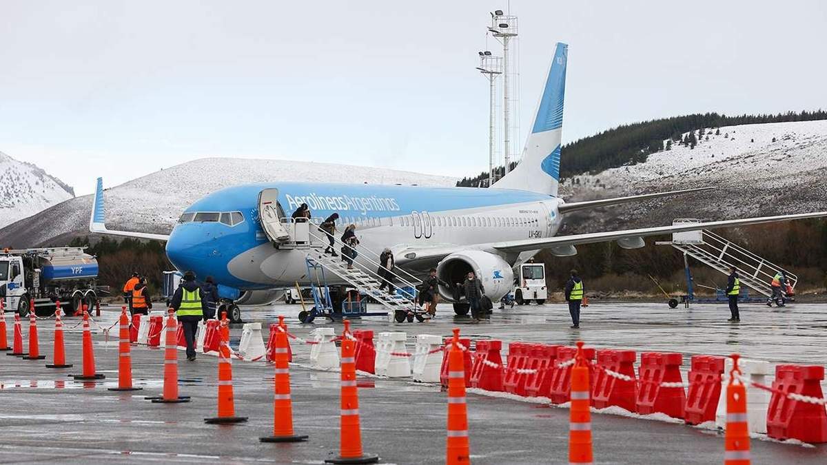 Aeropuerto Chapelco en San Martín de los Andes. Fuente: (NQN Informa)