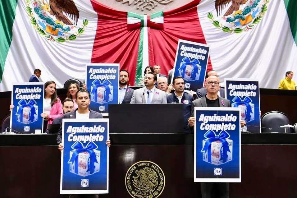 Diputado del PAN presenta iniciativa para eliminar el ISR del aguinaldo