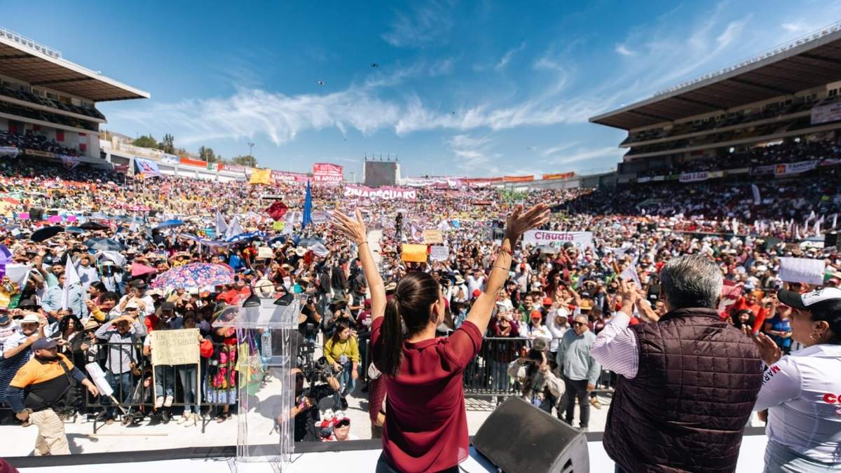 Claudia Sheinbaum en Michoacán