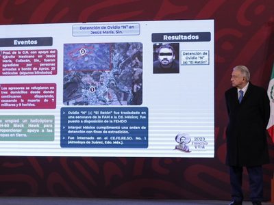 AMLO destaca las diferencias entre la detención de Ovidio Guzmán en 2019 y la de este jueves