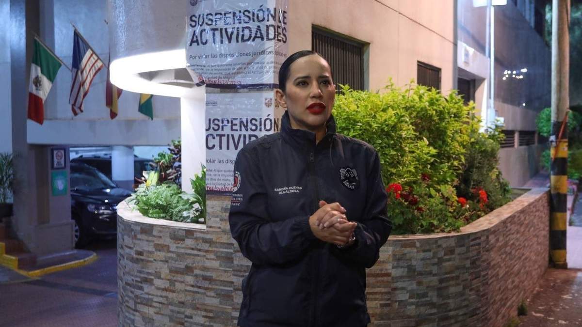 Sandra Cuevas, alcaldesa de Cuauhtémoc