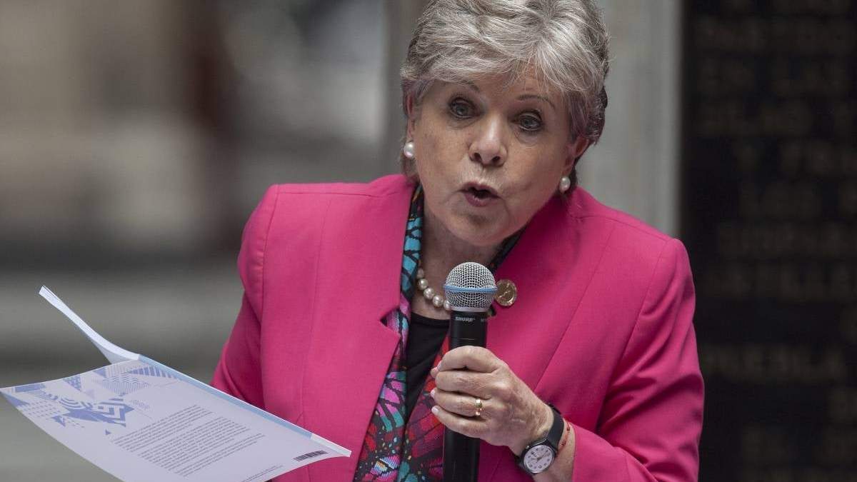 Alicia Bárcena, secretaria ejecutiva de la CEPAL
