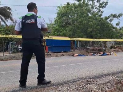 Cinco hombres fueron torturados y ejecutados en la carretera Acapulco-Zihuatanejo