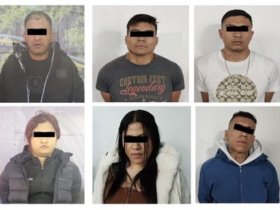 Cae en Tlalpan una banda de montachoques que operaba en el sur y oriente de la CDMX