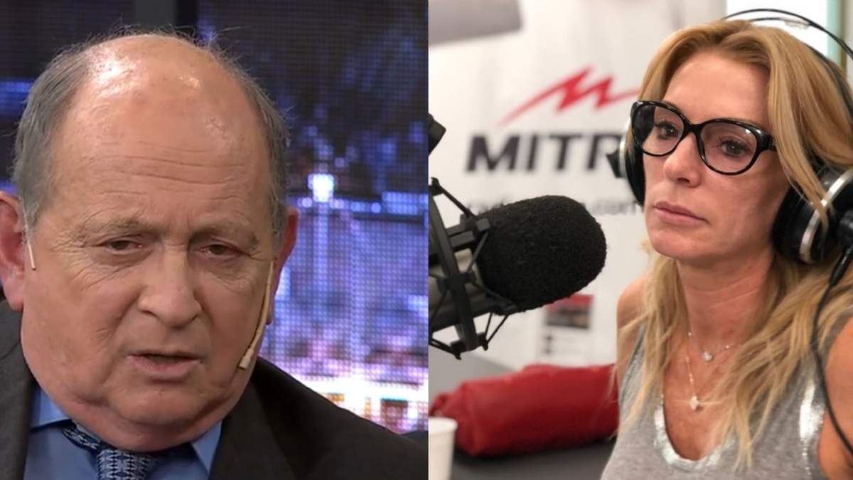 Chiche Gelblung y Yanina Latorre. Fuente: (Twitter)