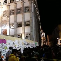 ¡No volverán a tener nuestro silencio!, grita comunidad estudiantil de la UG en marcha y tercer día de paro