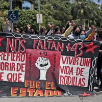 Normalistas inician semana de lucha, a 7 años de la desaparición de los 43
