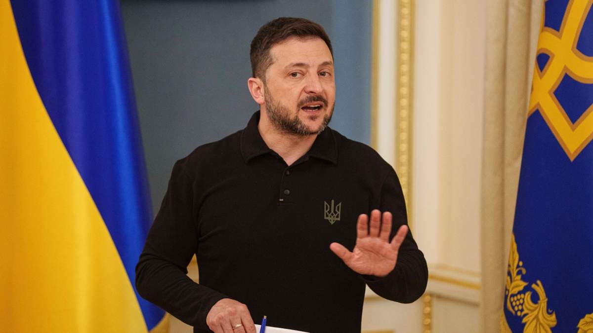 Volodimir Zelenski, presidente de Ucrania