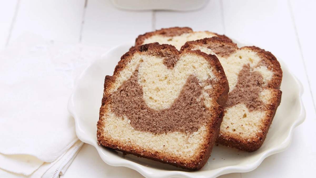Budín marmolado. Fuente: (X)