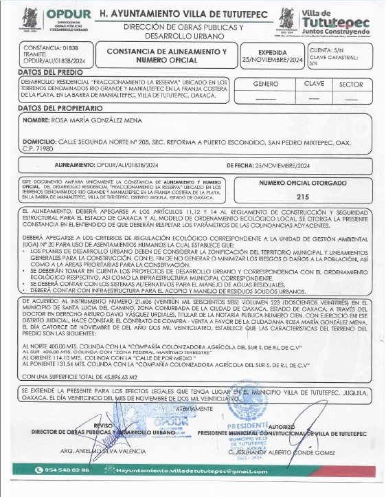 Documento Fraccionamiento La Reserva 1