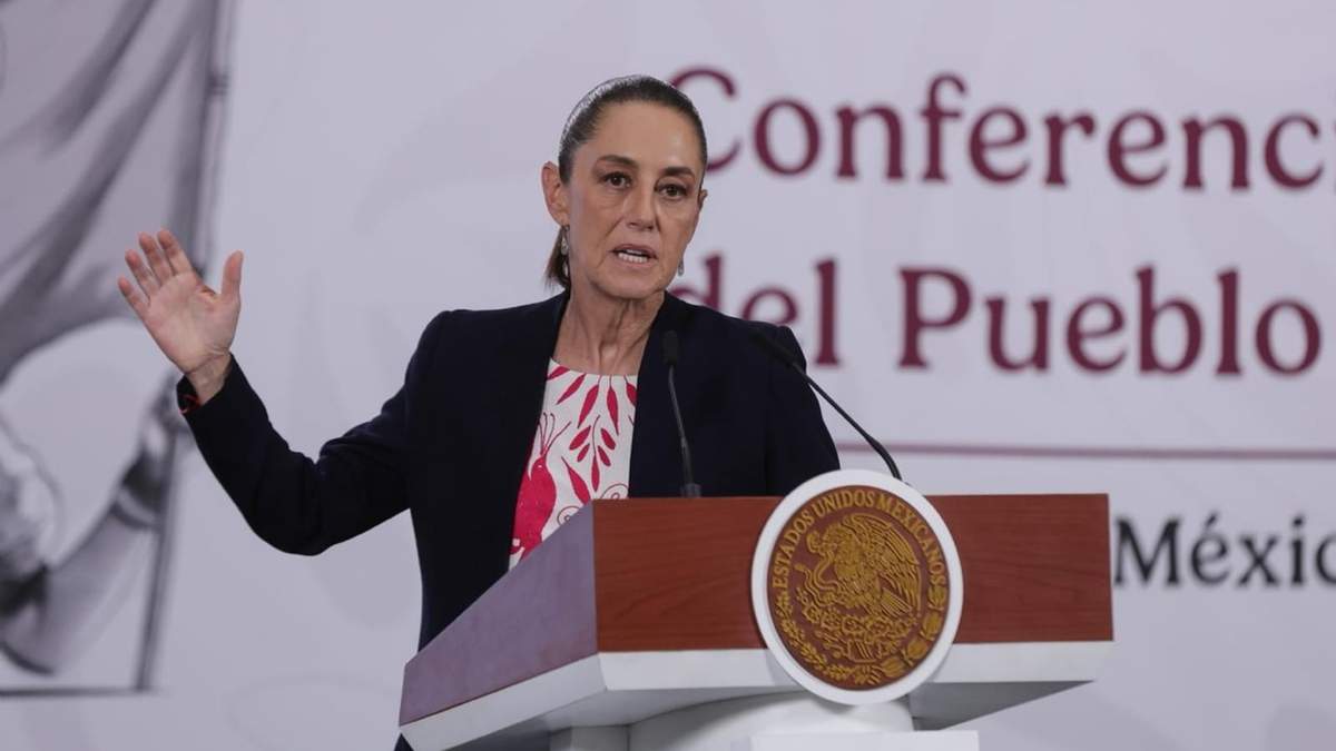 Sheinbaum en la mañanera