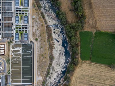 Presa Endhó, agua pestilente desde la CDMX