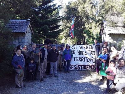Comunidades mapuche de Villa La Angostura advirtieron que resistirán una nueva orden de desalojo dictada por la justicia