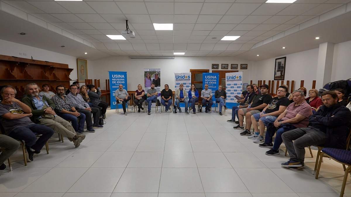 Soledad Salaburu recibió el apoyo de Unidos. Fuente: (Prensa Salaburu)