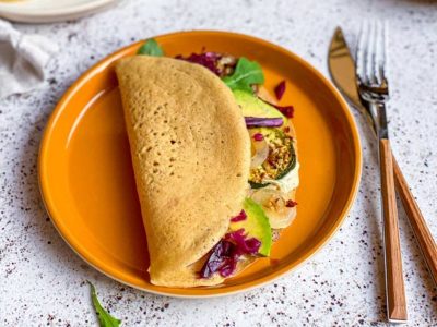 Rapiditas de garbanzo con 3 ingredientes, para rellenar con lo que quieras o freezar