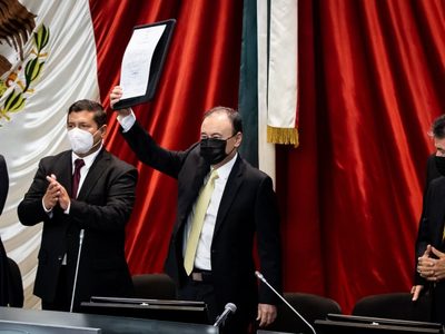 Alfonso Durazo rindió protesta como gobernador de Sonora