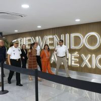 Sheinbaum entrega la primera fase de la remodelación del AICM